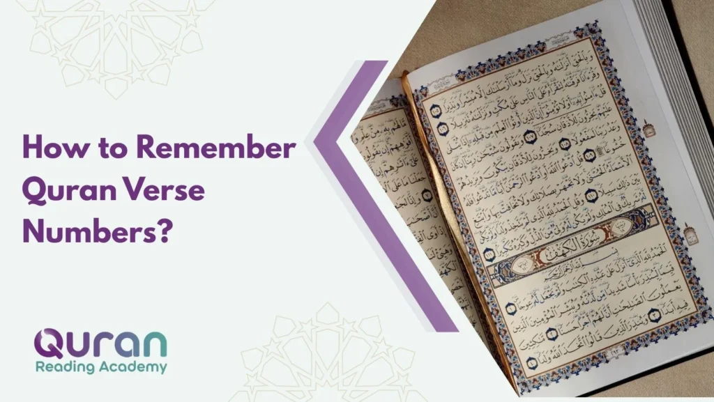 How to Remember Quran Verse Numbers?