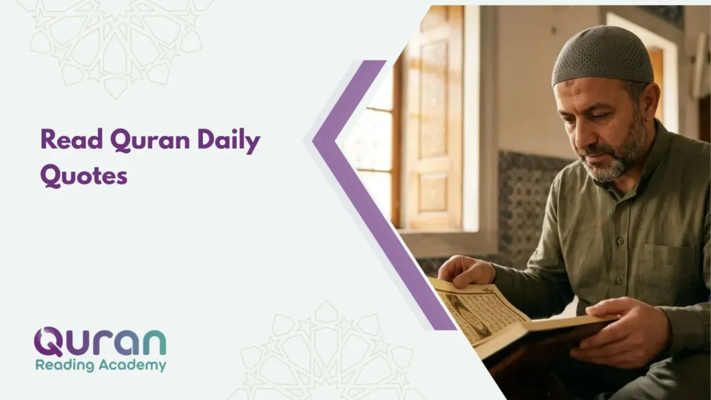 Read Quran Daily Quotes