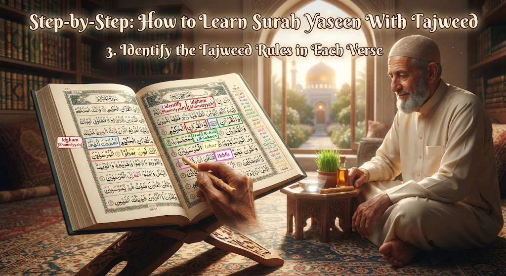 Learning To Read The Yaseen Surah With Tajweed - A Step-By-Step Guide 1 image 46